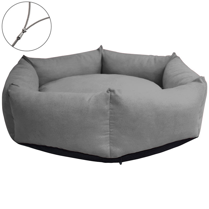 Plüsch Nest Hundebett