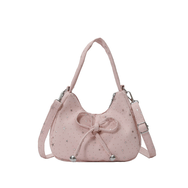 WoDekorative Sternmuster Hobo Tasche Brehn