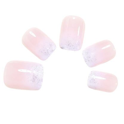 Glitter Gradient Press-On Nagelset Brehn