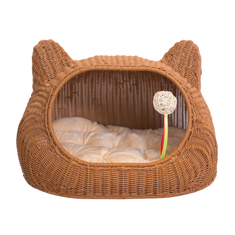 Gemütliches Katzenbett im Tierdesign Brehn
