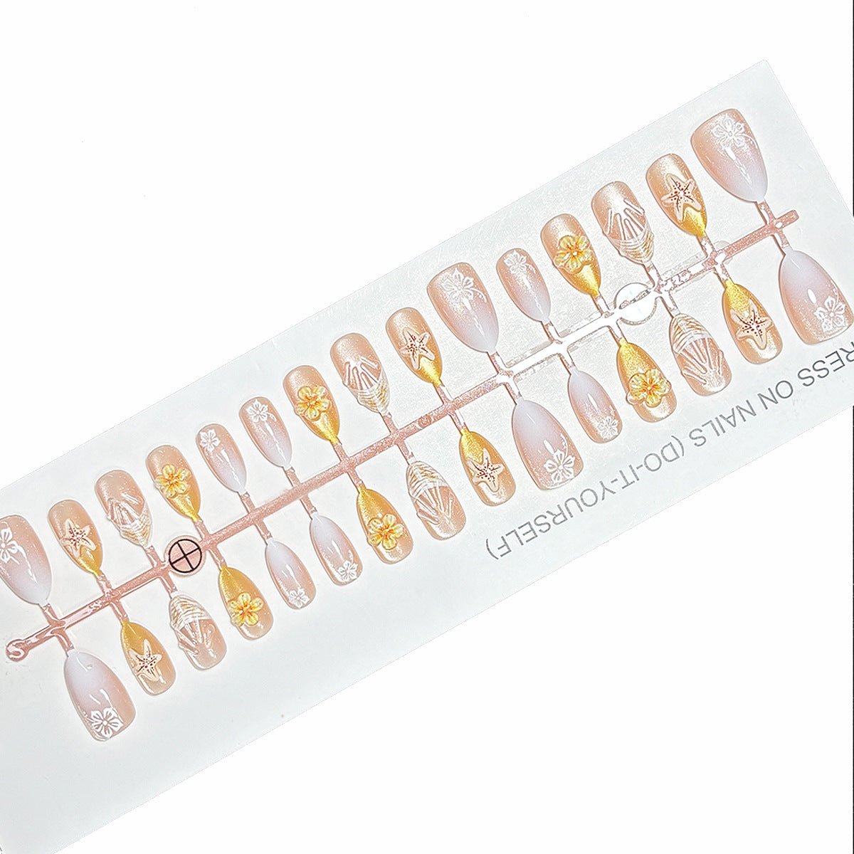 Künstlerisch Themen Press-On Nail Kollektion Brehn