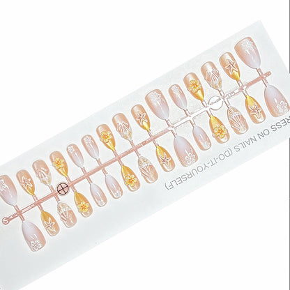 Künstlerisch Themen Press-On Nail Kollektion Brehn