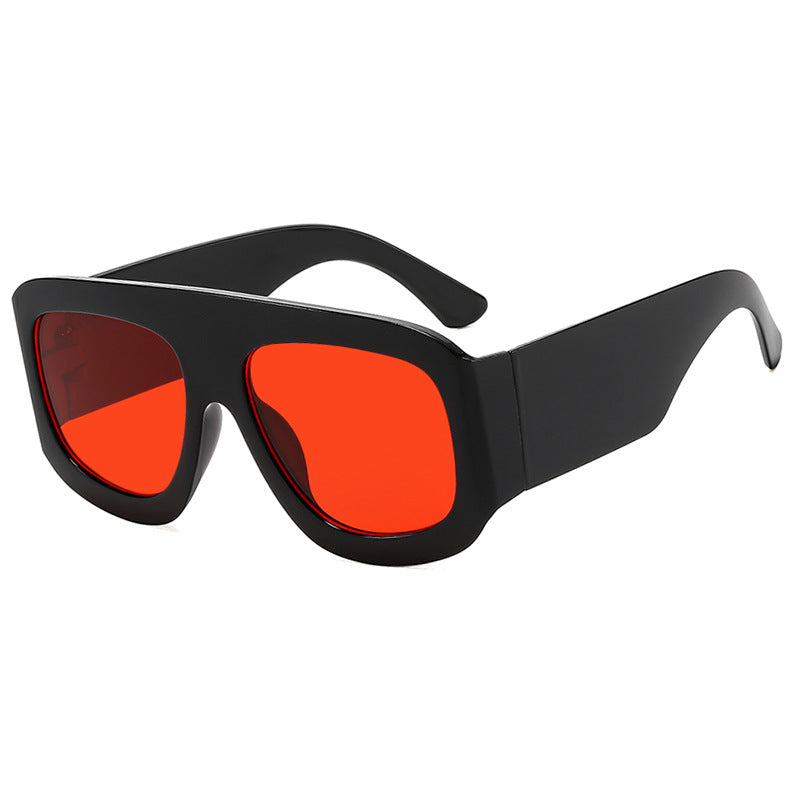 Damen modische Oversized Sonnenbrille mit markantem Design Brehn