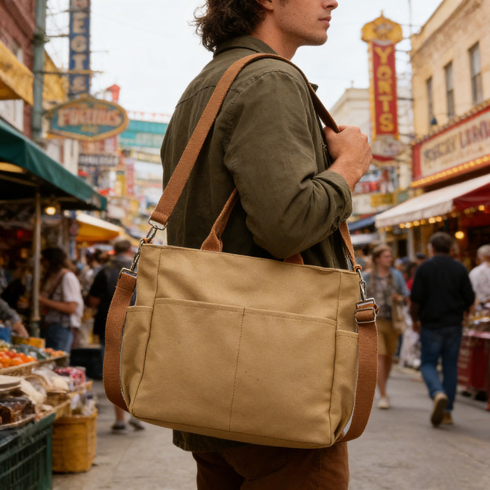 Vielseitige Mehrfach-Taschen Schultertasche