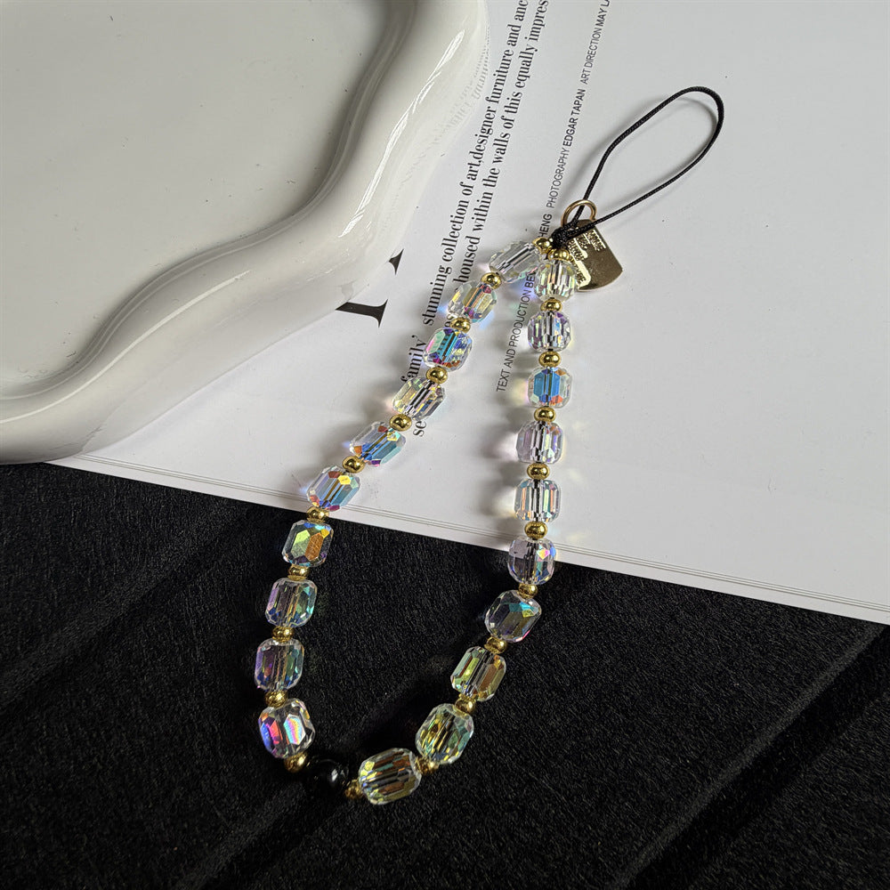 Elegante Perlen Charm Brillenband Brehn
