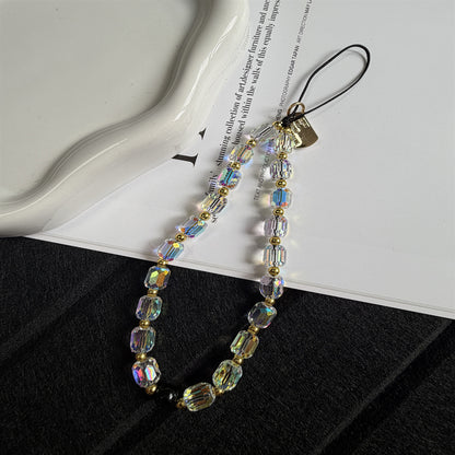 Elegante Perlen Charm Brillenband Brehn
