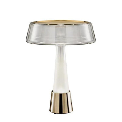 Zeitgenössische Glastischlampe