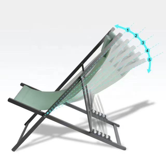 Ergonomischer Faltstuhl mit Nackenstütze Brehn