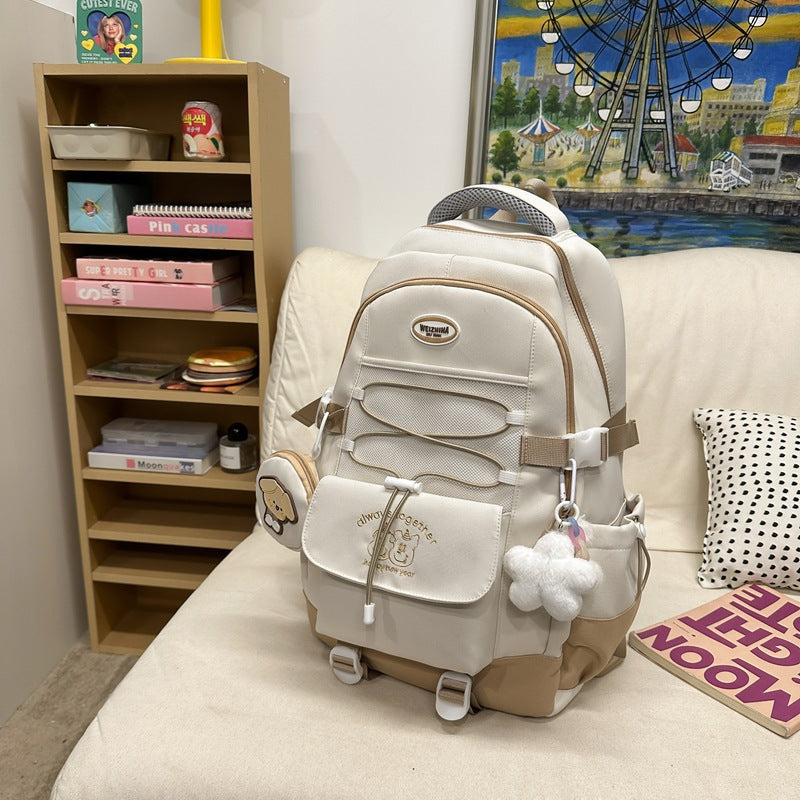 Multifunktionaler geschichteter Schulrucksack