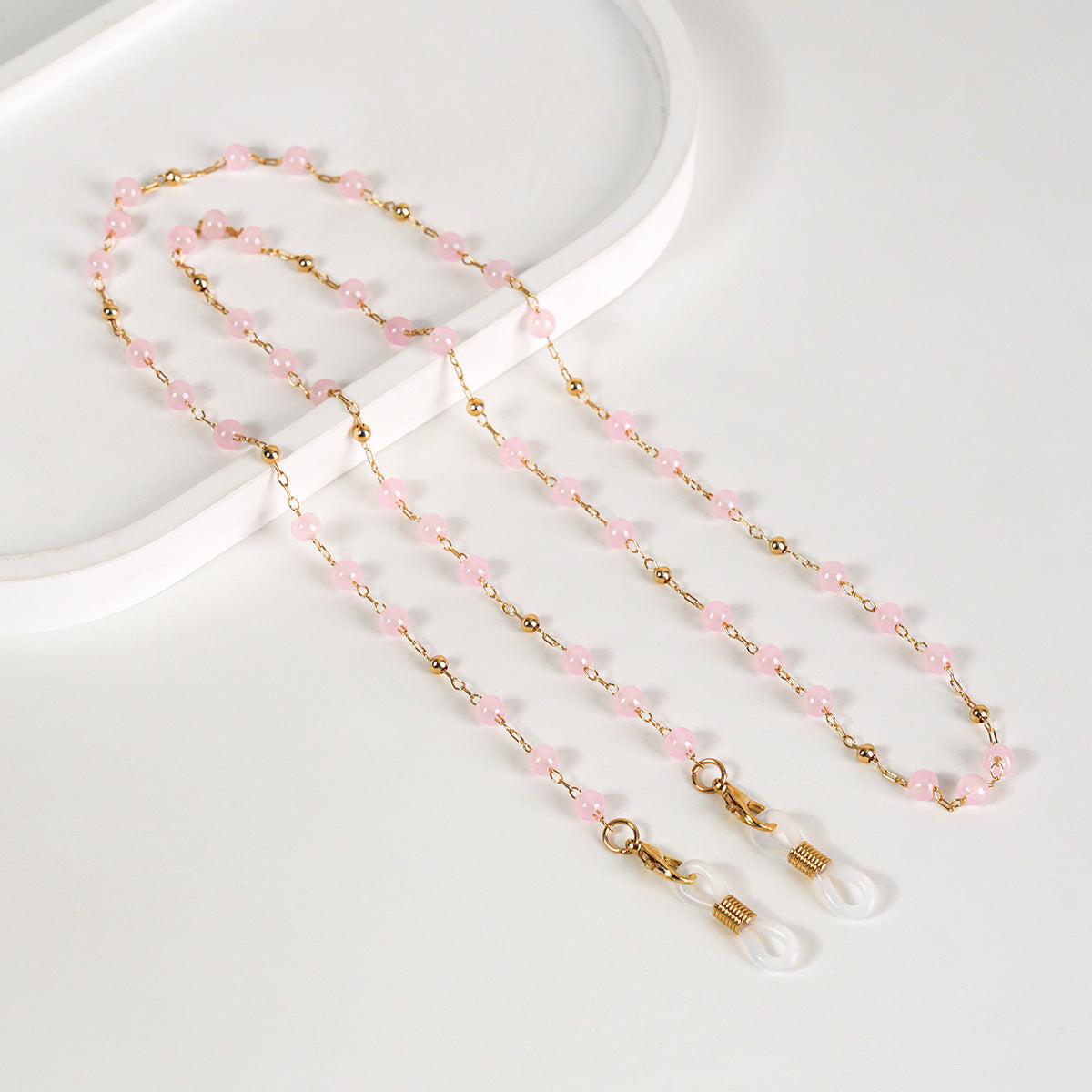 Stylische Perlen Brille Kette Brehn