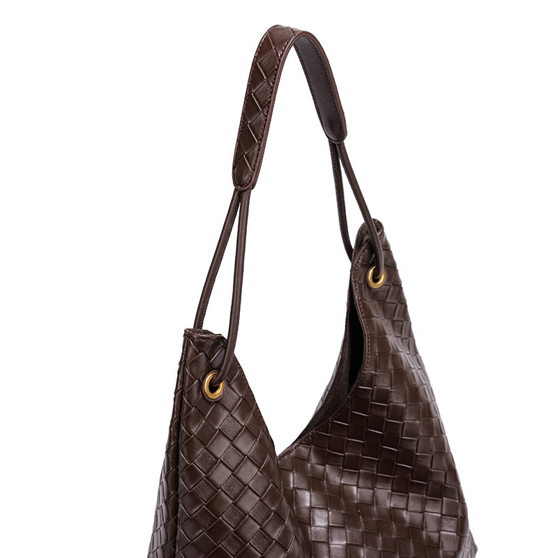 Stylische Gewebte Hobo-Handtasche Brehn