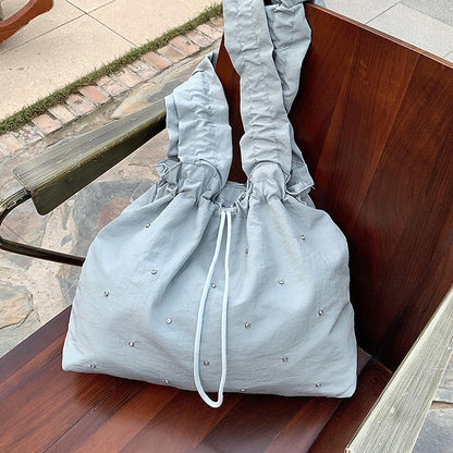 Elegante Versammelte Schlauch-Handtasche