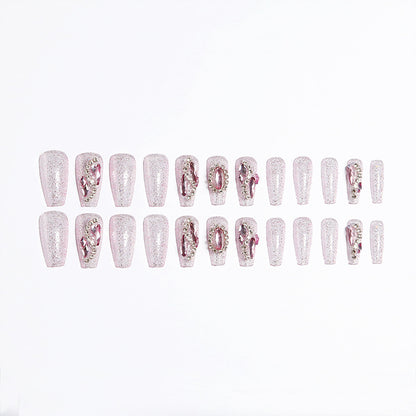 Glamouröser Nagelkunst-Set mit Kristallverzierung Brehn
