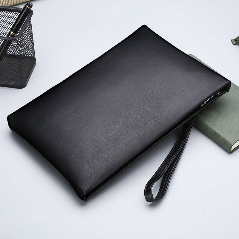 Premium Soft Fauxleder Reißverschluss Tasche Brehn