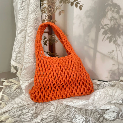 Handgeknüpfte Tragetasche mit Einzigartigem Design Brehn