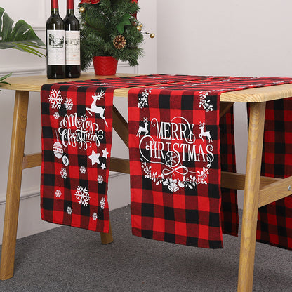 Festlicher Tischläufer mit Weihnachtsmotiv Brehn