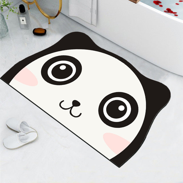 Niedlicher Katzen Design Badezimmermatte Brehn