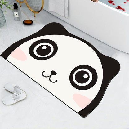 Niedlicher Katzen Design Badezimmermatte Brehn