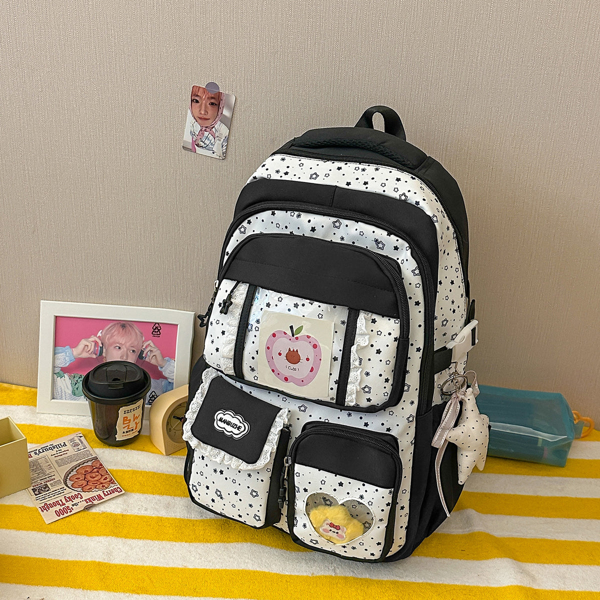 Stylischer Multifunktions-Schulrucksack Brehn