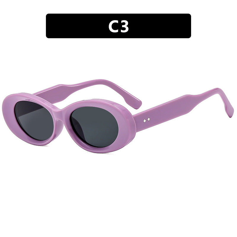 Damen modische Sonnenbrille im eleganten Retro-Stil Brehn
