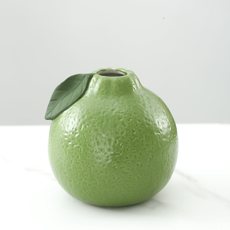Verspielte Keramische Obst-förmige Vase Brehn