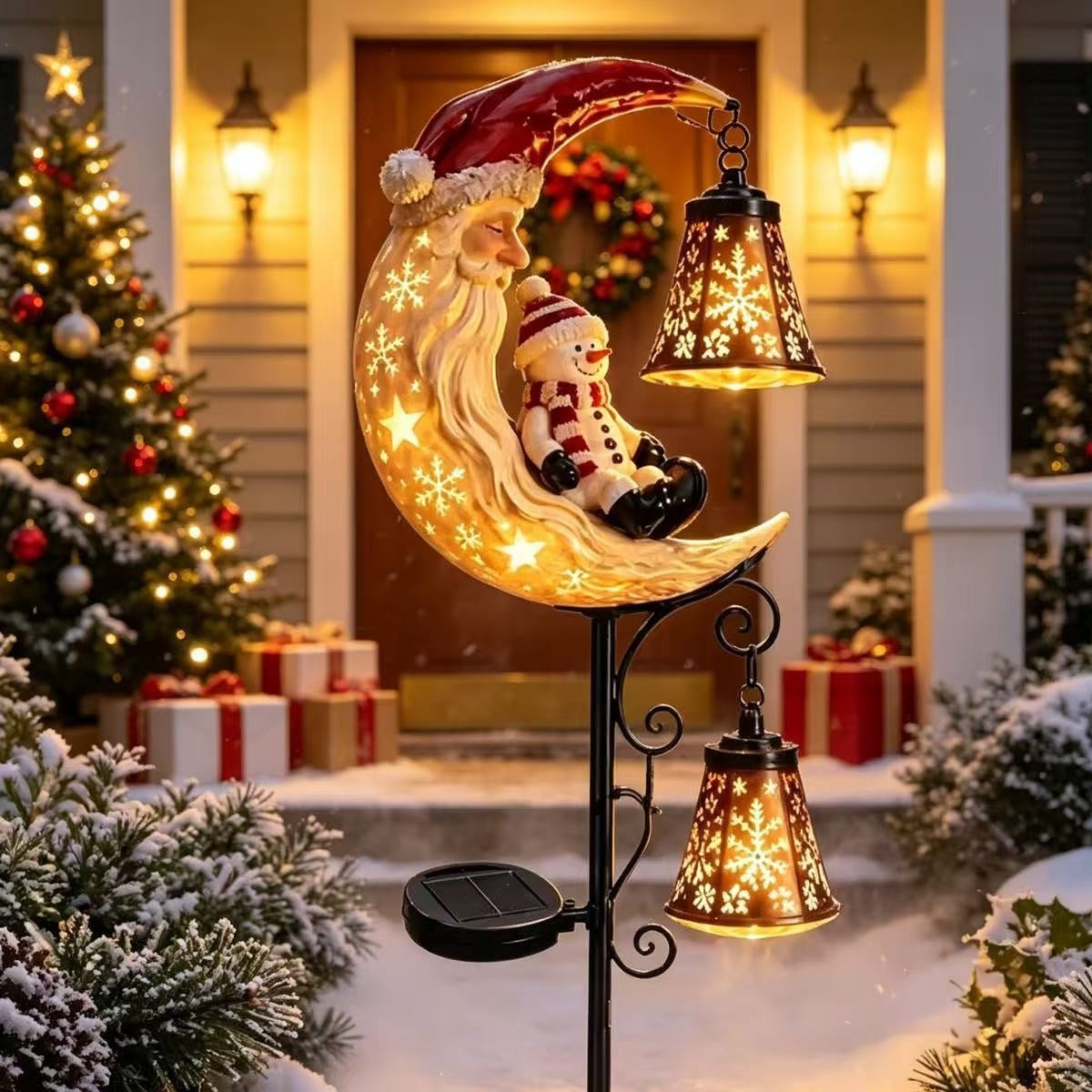 Dekorative Weihnachts-Mondlicht-Figur Brehn