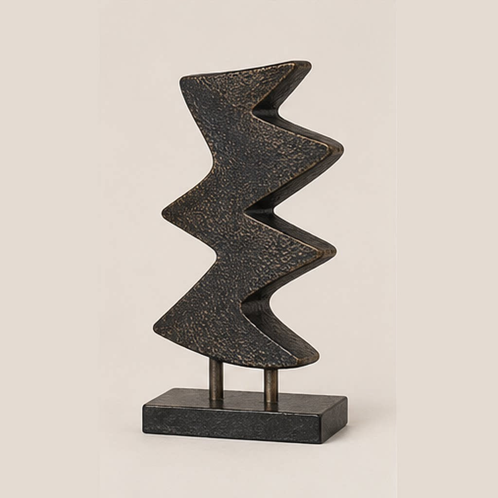 Abstrakte moderne dekorative Skulptur
