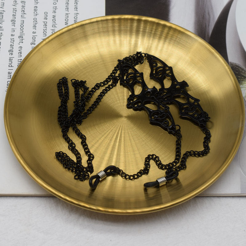 Künstlerische Metall-Brillen-Kette Brehn