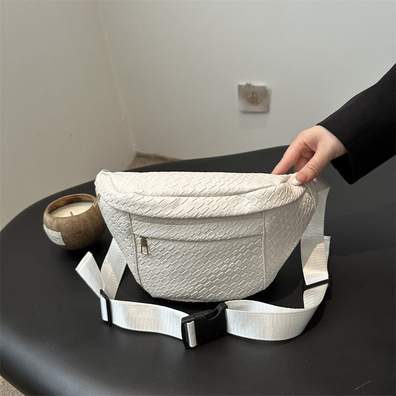 Stylische Woven Bauchtasche