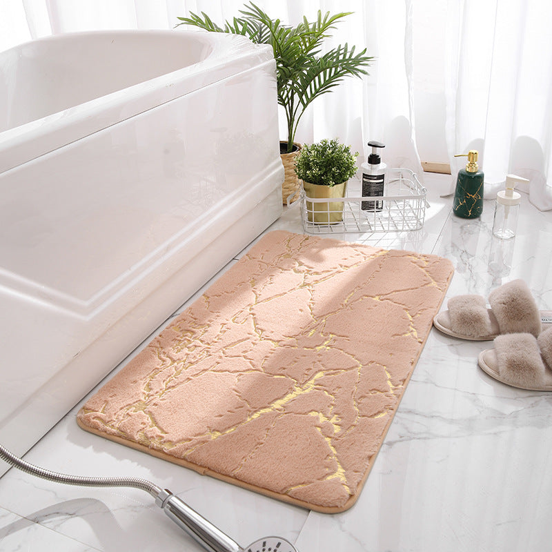 Luxuriöse Velvet-Badmatte Brehn