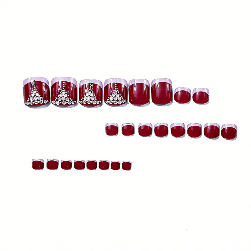 Premium Dekorative Pediküre Nagelkunst Brehn