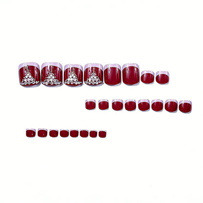 Premium Dekorative Pediküre Nagelkunst Brehn
