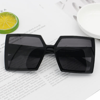 Damen Modische Oversized-Sonnenbrille mit kantigem Design Brehn