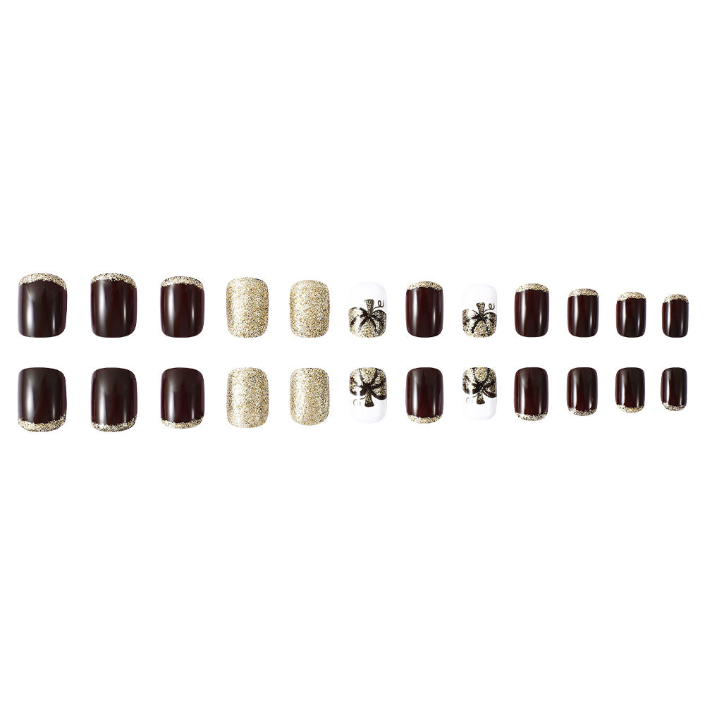 Halloween-Themen Gel-Nagelkunst Set Brehn