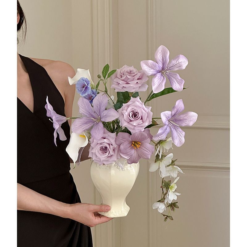 Elegante Braut Blumenstrauß