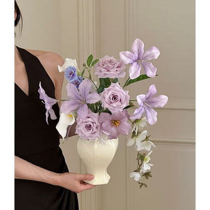 Elegante Braut Blumenstrauß