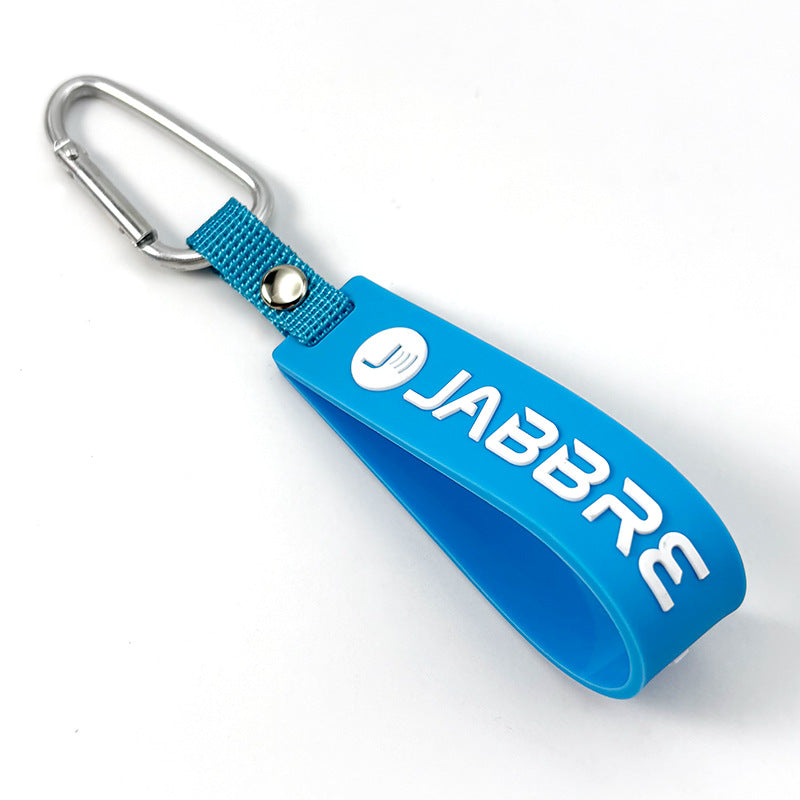 Unisex Vielseitiger Silikon-Schlüsselanhänger Halter Gepäckanhänger Brehn