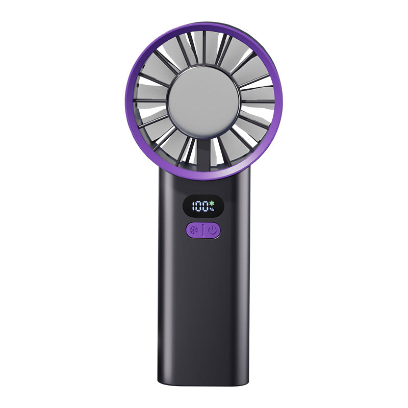 Damen tragbarer Handventilator mit digitaler Geschwindigkeitsanzeige Brehn