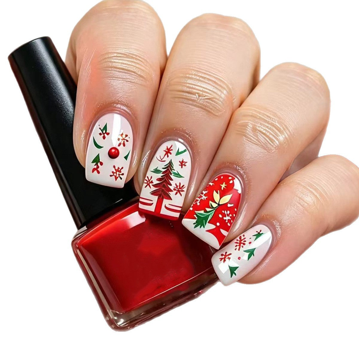 Kreative Weihnachtskunstnägel Brehn