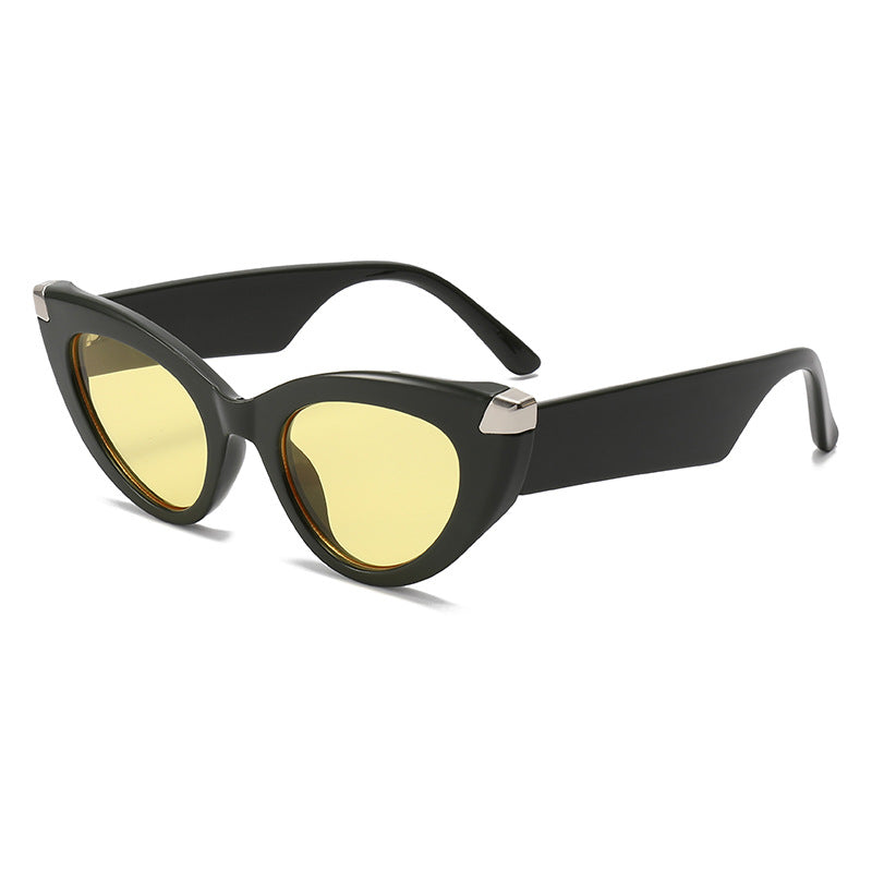 Damen Cat-Eye Sonnenbrille im luxuriösen Tortoise-Design Brehn