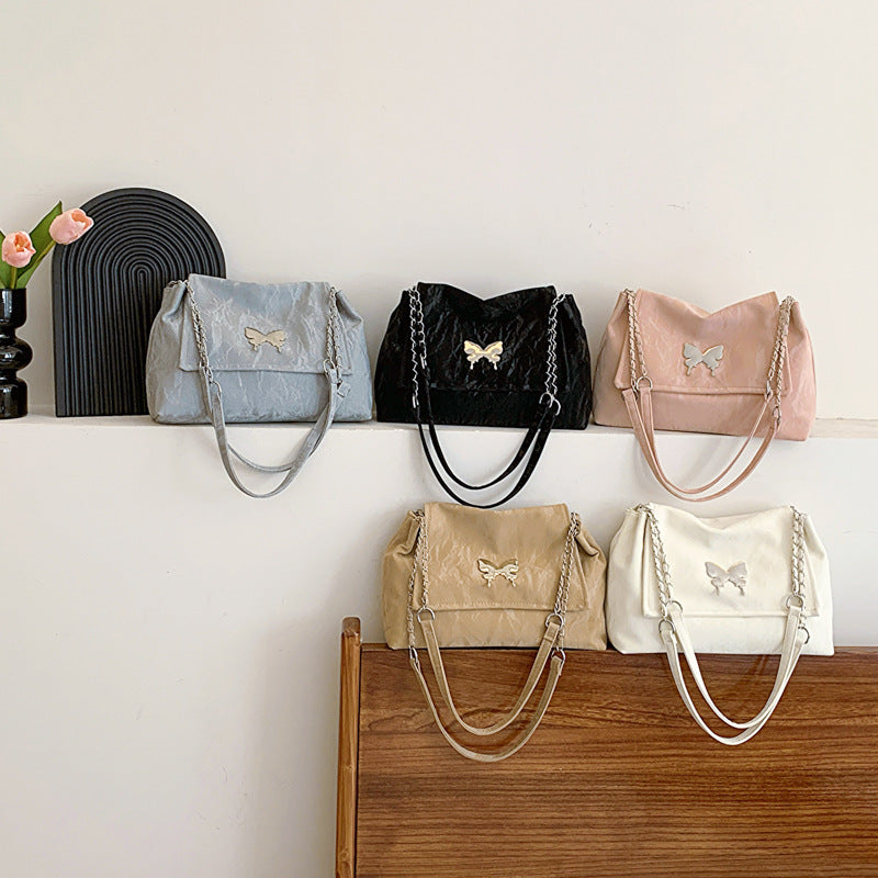 Chic Schmetterlingsakzent Lässige Handtasche Brehn