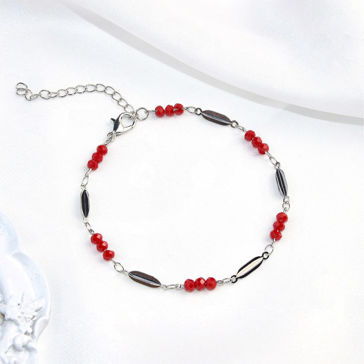 Elegante Gold- und Edelsteinarmband Brehn