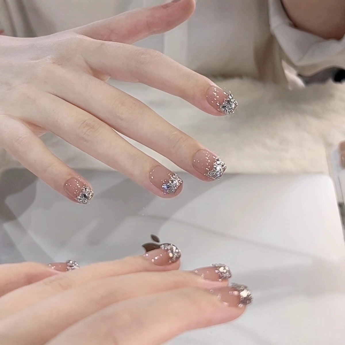 Premium Press-On Nail Set Brehn