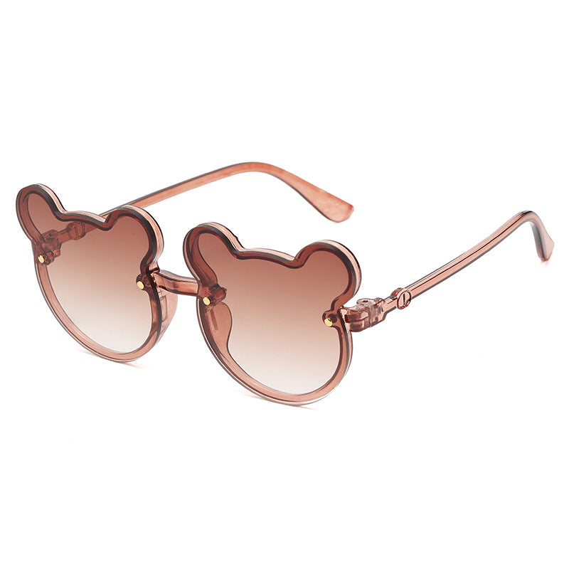 Damen Verspielte Bärenform Sonnenbrille Brehn