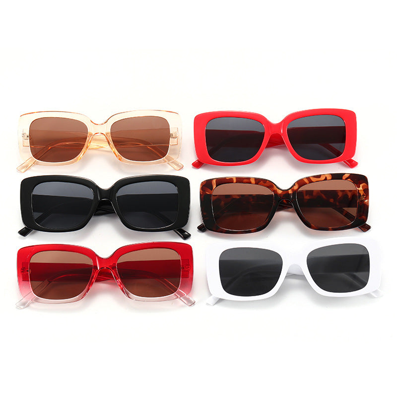 Damen Stilvolle Quadrat-Sonnenbrille Brehn