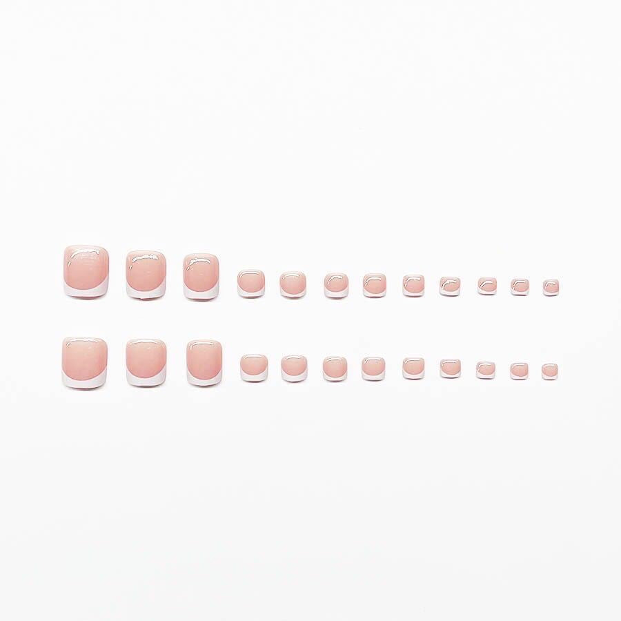 Elegantes Französisch-Spitzen Mani-Pedi-Set Brehn
