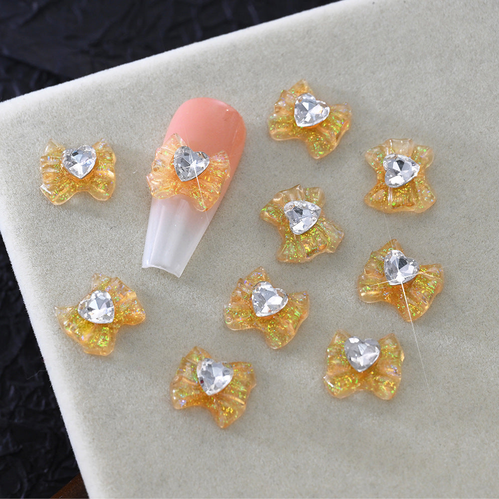 Dekorative Nagelkunst Rhinestone Charms