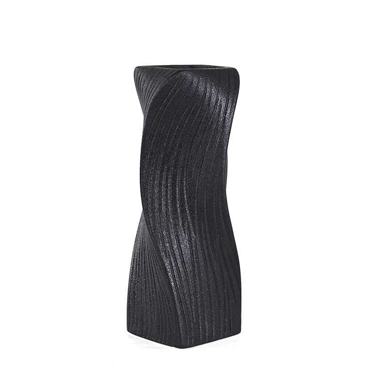 Moderne abstrakte skulpturale Vase Brehn