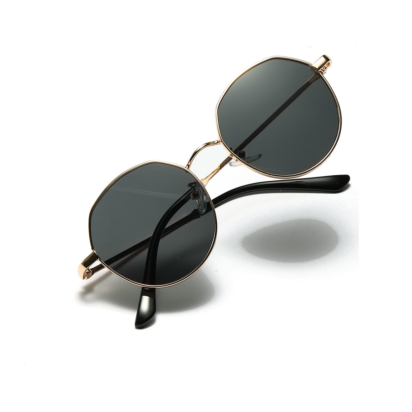 Damen modische achteckige Sonnenbrille mit exklusivem Rahmen Brehn