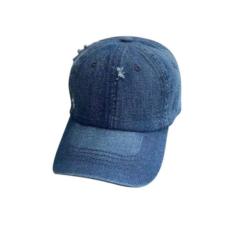 Damen Destroyed Denim Baseball Cap Brehn 1784084168